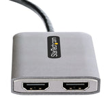 Concentrateur MST DisplayPort vers double HDMI StarTech.com - Double HDMI 4K 60 Hz - DisplayPort