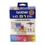 Brother LC513PKS 3-Pack Color Ink Cartridges