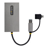 StarTech.com USB to Dual HDMI Adapter, USB A/C to 2x HDMI Displays (1x