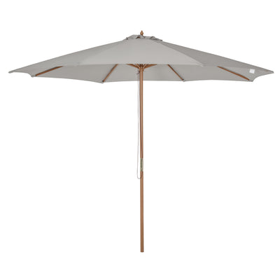 10' x 8' Wooden Patio Umbrella