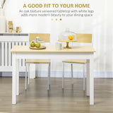 Kitchen Table, Dining Table for 4 to 6 People, 46.9