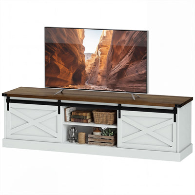 TV Stand for TVs up to 65 Inch, Entertainment Center with Shelves, Cabinets
