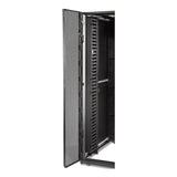APC NetShelter gestion de câbles, gestionnaire de câbles vertical, couvercles articulés