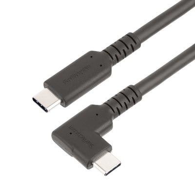 StarTech.com 6.6ft (2m) USB-C Cable, Right-Angled, USB 5Gbps, 100W (5A