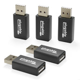 Plugable Technologies USB Data Blocker (5-Pack) Prévenir l'Hacking de Périphérique