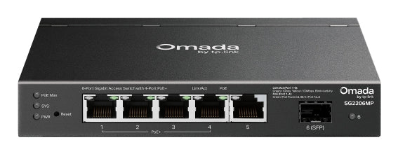 Commutateur réseau TP-Link Omada SG2206MP L2 Gigabit Ethernet (10/100/1000