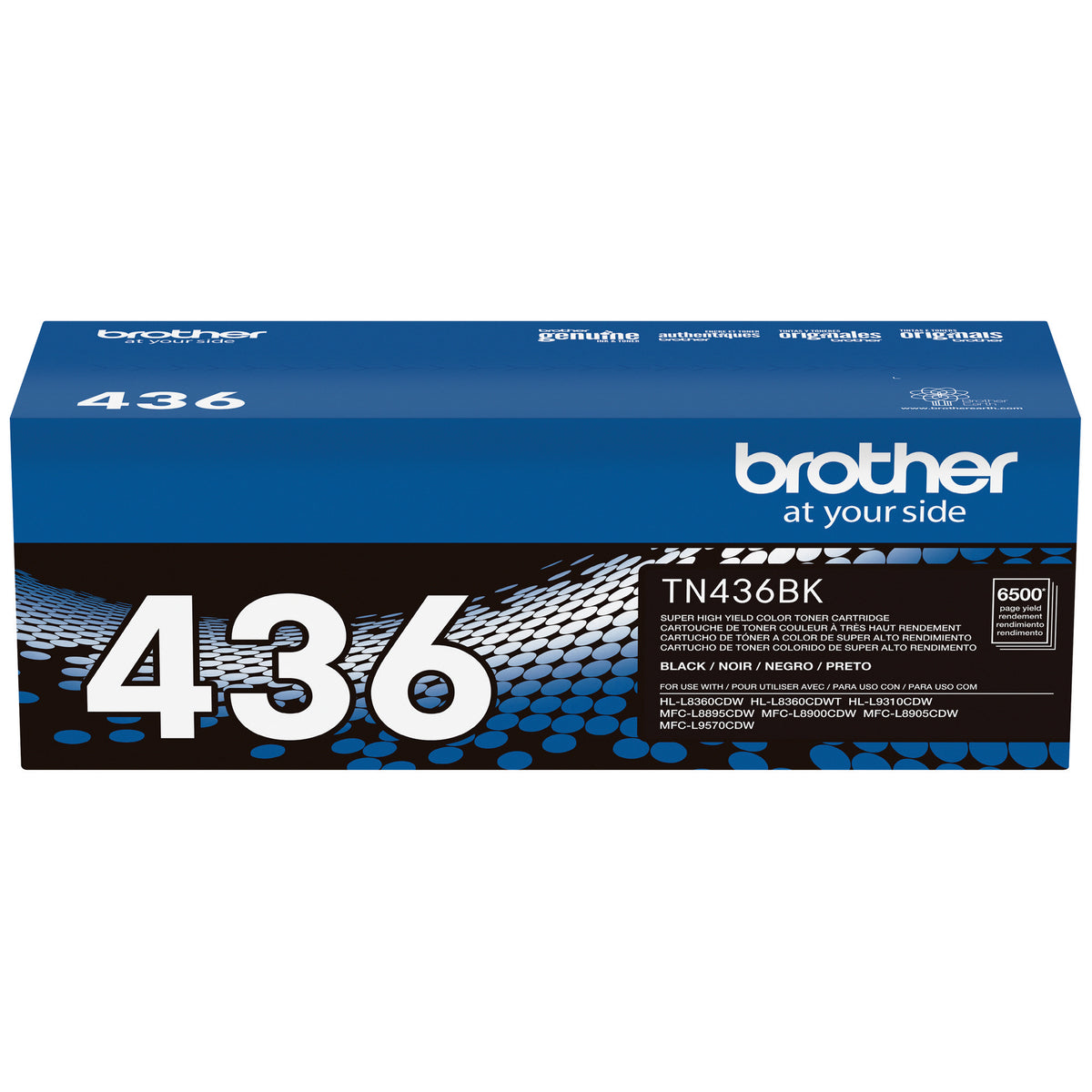Brother TN-436BK Cartouche de toner noir très haut rendement