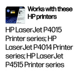 TONER CART F/LASERJET P4014 P4015 P4515 SERIES 10K PG YLD
