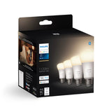 Philips Hue White 75W A19 E26 4-Pack