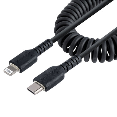 StarTech.com 50CM/20IN USB-C to Lightning Coiled Cable