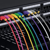 StarTech.com 2ft Gray Slim CAT6 Cable, 10 Pack, 100W PoE