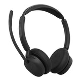 Jabra Evolve3 45 MS USB-A Stereo Headset with Charging Stand