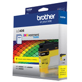 Cartouche d'encre jaune Brother LC406YS – rendement de 1 500 pages