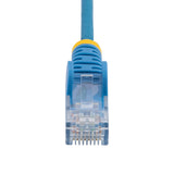 StarTech.com Slim Cat6 Cable 6in 10 Pack, 100W PoE