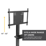 Chariot mobile Chief Fit pour affichages interactifs