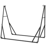 9.5ft Hammock Stand Only, Portable Adjustable Foldable Powder-Coated Steel Hammock Frame