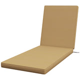 Coussin de siège 1 pièce remplacement avec dossier pour chaise longue