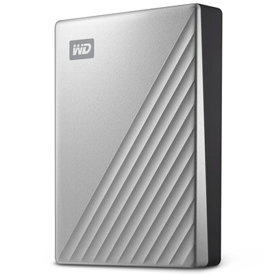 Western Digital WD MY Passport 2TB USB-C Grey Portable HDD