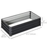 Galvanized Raised Garden Bed