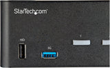 Commutateur KVM double écran StarTech.com 2 ports - HDMI 4K 30 Hz