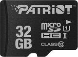Carte mémoire micro SDHC Patriot LX Series 32GB classe 10 - UHS-I U1 - PS