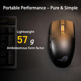 Asus ROG Strix Impact III Wireless Gaming Mouse, 57 G Lightweight, 36K