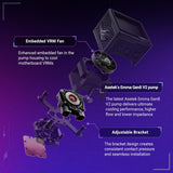 ASUS ROG RYUJIN III 360 ARGB EXTREME all-in-one AIO CPU liquid cooler,