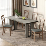 Industrial Kitchen Table for 8, 71