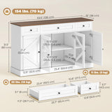 Sideboard Buffet Cabinet, 54