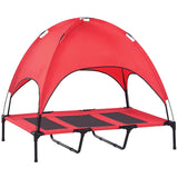 Elevated Dog Bed with Canopy, 48