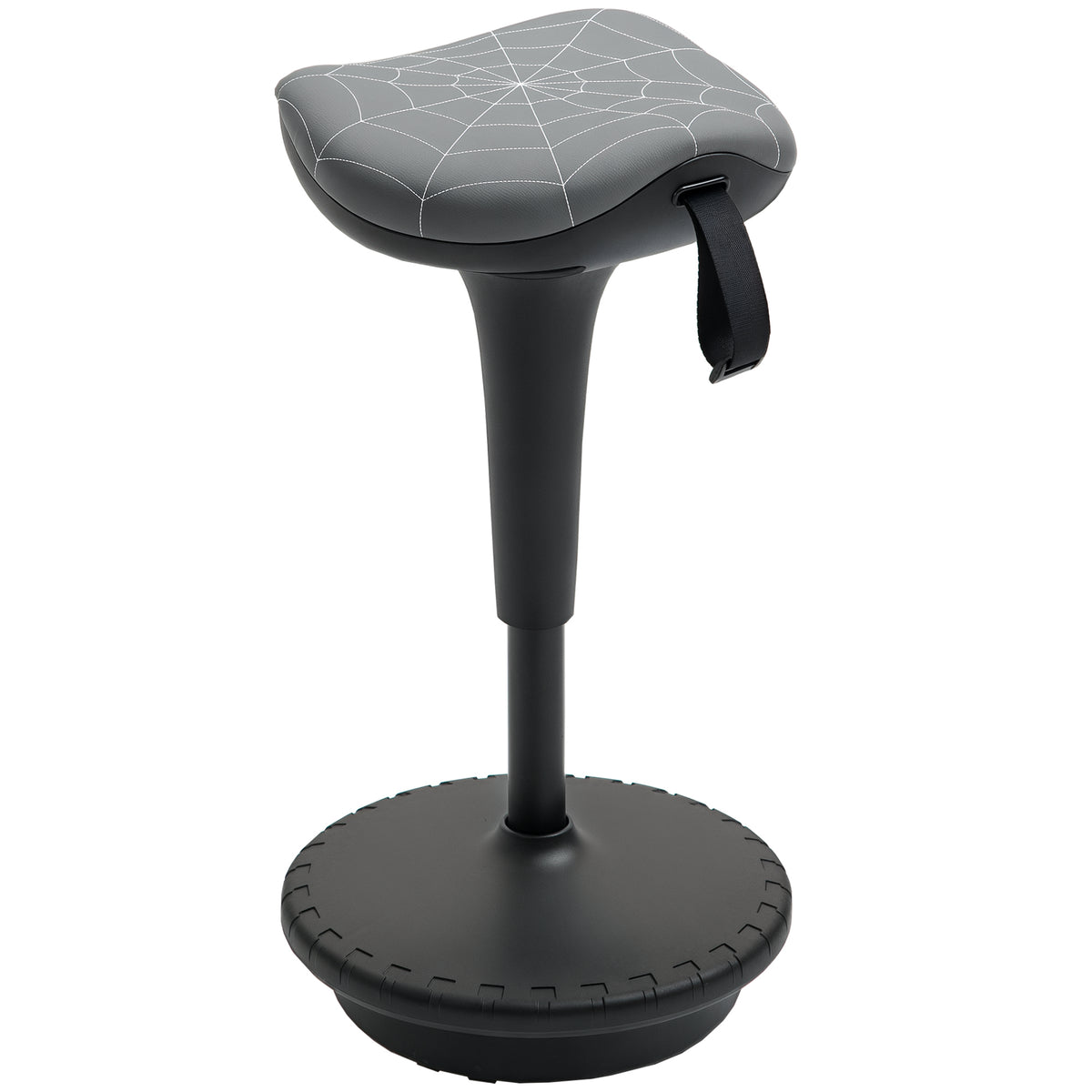 Backless Wobble Stool Chair, Standing Desk Chair, Adjustable Learning Stool for Office Desks