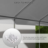 10 x 20ft Carport Replacement Canopy