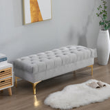 Banc de bout de lit, Banc rembourré