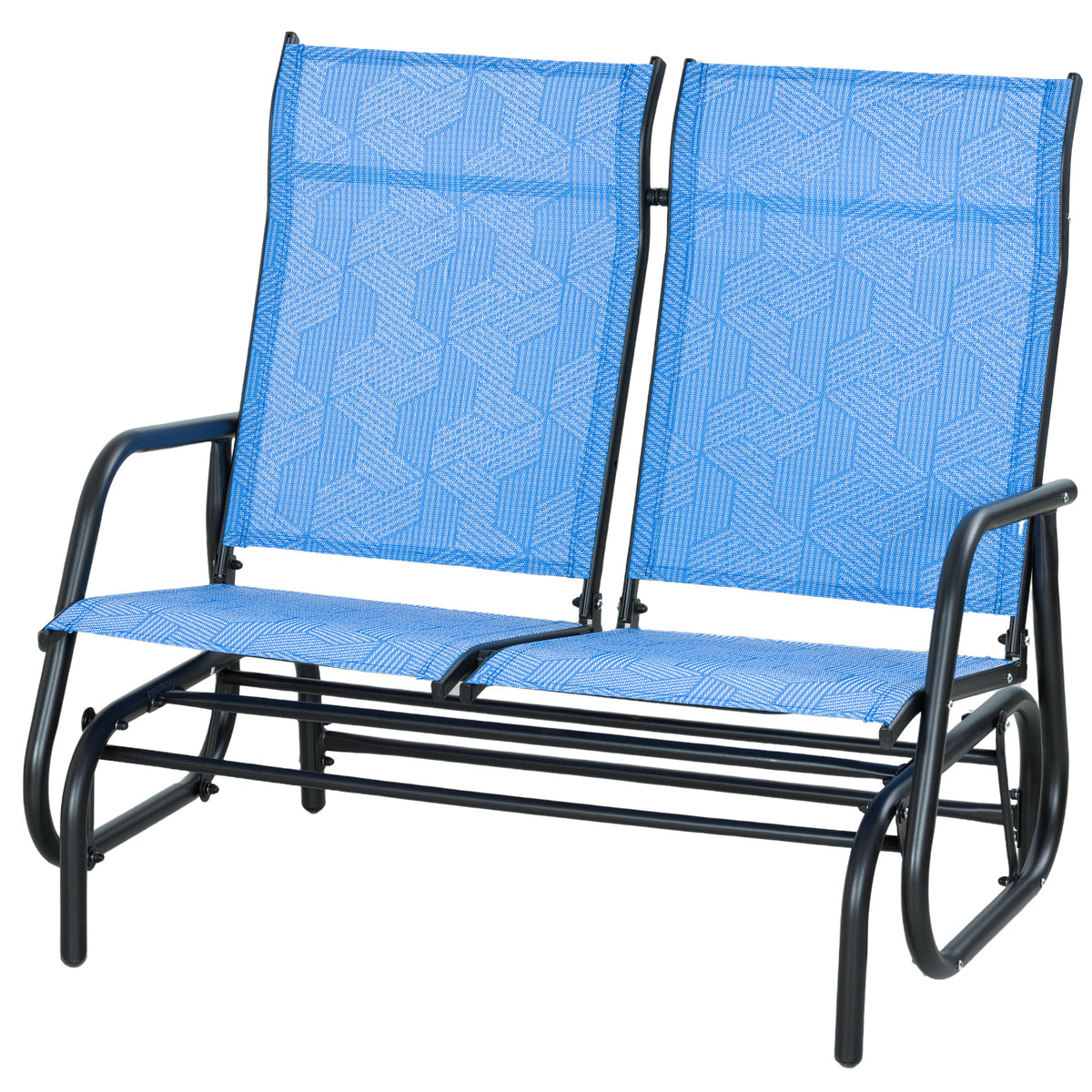Outdoor Glider Bench, Patio Glider for 2 Persons