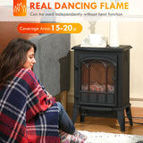 Electric Fireplace Stove, Adjustable brightness