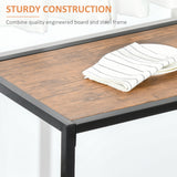 Ensemble Table et Chaises de Salle à Manger, Style Industriel, pour 2 Personnes, pour Petits Espaces