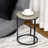 Nesting Tables Set of 3, Stacking Side Tables with Steel Frame for Living Room