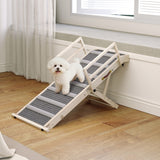 Dog Ramp, Folding Pet Ramp, 4 Adjustable Height from 15
