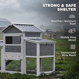 Chicken Coop with Wheels, 80