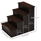 Dog Steps Pet Stairs for Bed Cat Ladder for Couch with Non-Slip Carpet, 15.7