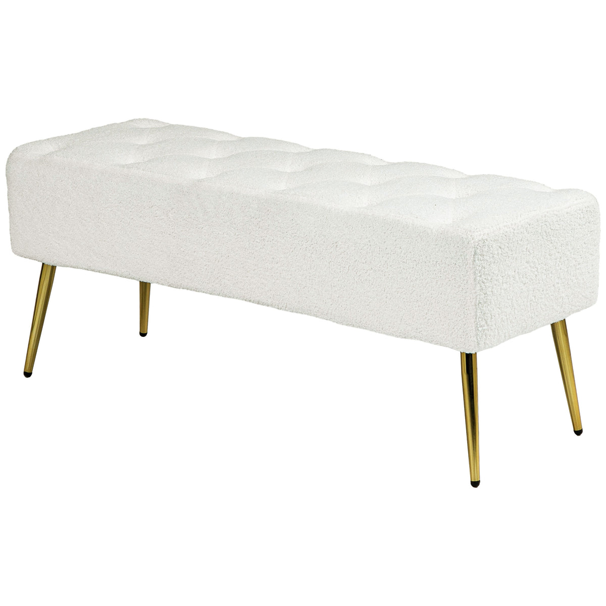 Banc de Chambre Rembourré Laine Agneau 44