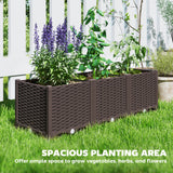 Plastic Raised Garden Bed