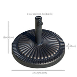 Round Umbrella Base Φ19.1