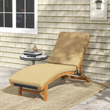 Coussin de siège 1 pièce remplacement avec dossier pour chaise longue