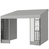 10' x 10' Wall Pergola