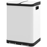 Poubelle de cuisine, poubelle à ordures 2 x 7,9 gal (2 x 30 L)