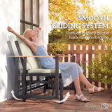 Outdoor Glider Bench for 2 Person