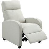 Fauteuil inclinable en tissu
