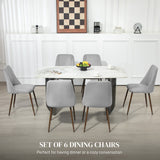 Upholstered Dining Chairs Set of