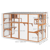 Large Outdoor Catio with 2 Condos